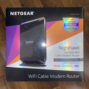 Netgear‎ C6900 AC1900 Nighthawk Wifi Cable Modem Router